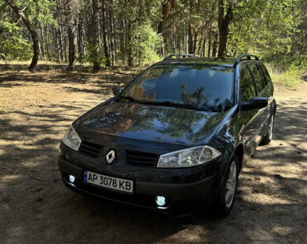 Серый Рено Меган, объемом двигателя 1.6 л и пробегом 263 тыс. км за 5500 $, фото 1 на Automoto.ua