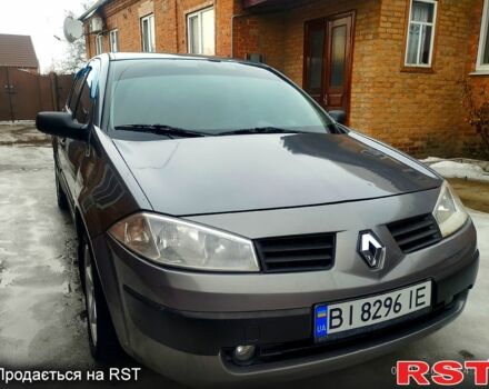 Серый Рено Меган, объемом двигателя 1.6 л и пробегом 250 тыс. км за 4300 $, фото 1 на Automoto.ua