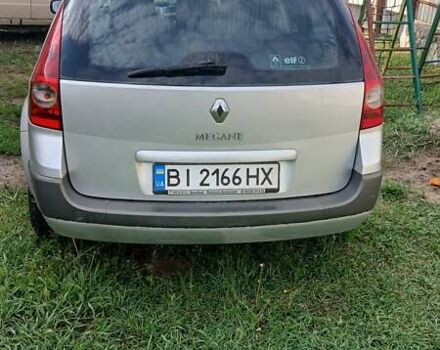 Рено Меган 2005 в Полтаве на Automoto.ua Серый Рено Меган, объемом двигателя 1.6 л и пробегом 260 тыс. км за 4900 $, фото 1 на Automoto.ua
