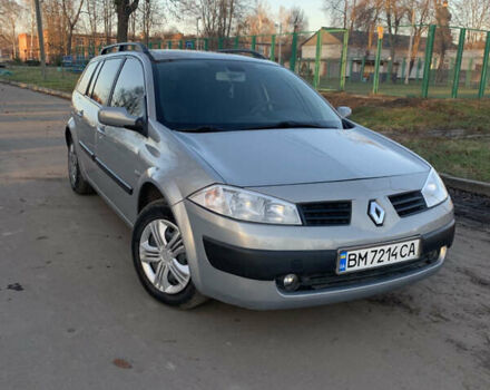 Сірий Рено Меган, об'ємом двигуна 1.6 л та пробігом 175 тис. км за 4444 $, фото 1 на Automoto.ua