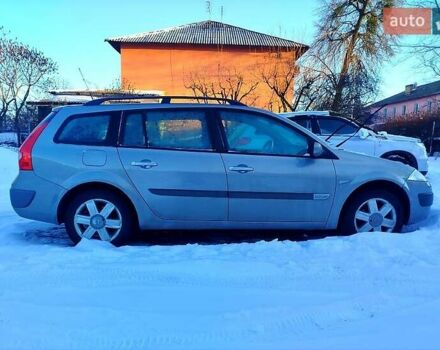 Сірий Рено Меган, об'ємом двигуна 2 л та пробігом 211 тис. км за 4300 $, фото 1 на Automoto.ua