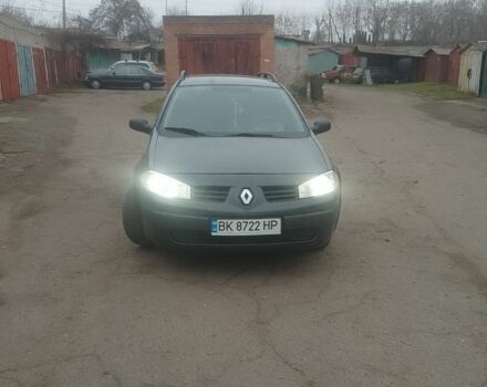 Серый Рено Меган, объемом двигателя 1.6 л и пробегом 267 тыс. км за 4500 $, фото 1 на Automoto.ua