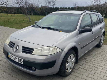 Сірий Рено Меган, об'ємом двигуна 1.39 л та пробігом 251 тис. км за 3999 $, фото 1 на Automoto.ua