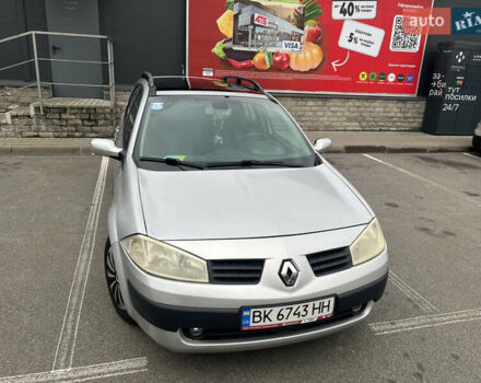 Серый Рено Меган, объемом двигателя 1.6 л и пробегом 285 тыс. км за 4300 $, фото 1 на Automoto.ua