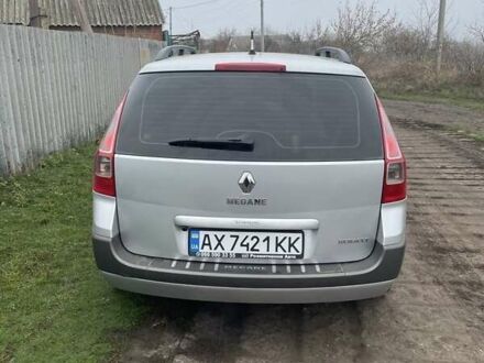 Серый Рено Меган, объемом двигателя 1.6 л и пробегом 206 тыс. км за 5700 $, фото 1 на Automoto.ua