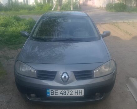 Сірий Рено Меган, об'ємом двигуна 1.6 л та пробігом 320 тис. км за 3488 $, фото 1 на Automoto.ua