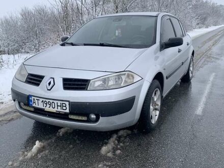 Серый Рено Меган, объемом двигателя 1.6 л и пробегом 180 тыс. км за 3650 $, фото 1 на Automoto.ua