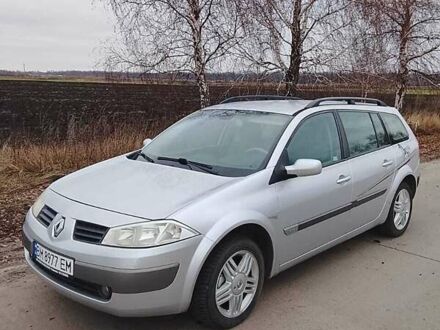 Серый Рено Меган, объемом двигателя 1.6 л и пробегом 189 тыс. км за 4900 $, фото 1 на Automoto.ua