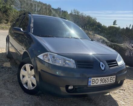 Серый Рено Меган, объемом двигателя 1.6 л и пробегом 208 тыс. км за 5000 $, фото 1 на Automoto.ua
