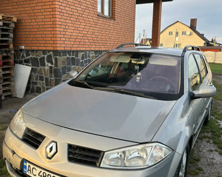 Серый Рено Меган, объемом двигателя 1.6 л и пробегом 306 тыс. км за 3500 $, фото 1 на Automoto.ua