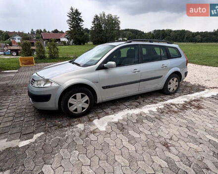 Серый Рено Меган, объемом двигателя 1.6 л и пробегом 189 тыс. км за 5450 $, фото 1 на Automoto.ua