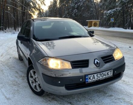 Серый Рено Меган, объемом двигателя 1.4 л и пробегом 230 тыс. км за 3500 $, фото 1 на Automoto.ua