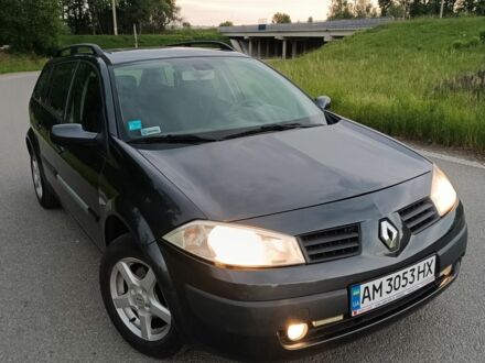 Рено Меган 2005 у Житомирі на Automoto.ua Сірий Рено Меган, об'ємом двигуна 1.5 л та пробігом 221 тис. км за 5200 $, фото 1 на Automoto.ua