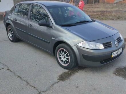 Рено Меган 2005 в Прилуках на Automoto.ua Серый Рено Меган, объемом двигателя 1.4 л и пробегом 200 тыс. км за 3750 $, фото 1 на Automoto.ua