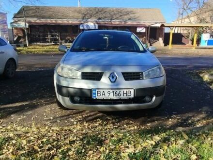 Серый Рено Меган, объемом двигателя 1.6 л и пробегом 281 тыс. км за 5300 $, фото 1 на Automoto.ua