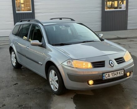Серый Рено Меган, объемом двигателя 2 л и пробегом 205 тыс. км за 4250 $, фото 1 на Automoto.ua