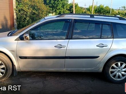 Серый Рено Меган, объемом двигателя 1.5 л и пробегом 409 тыс. км за 4450 $, фото 1 на Automoto.ua