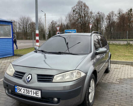 Сірий Рено Меган, об'ємом двигуна 1.46 л та пробігом 349 тис. км за 4000 $, фото 1 на Automoto.ua