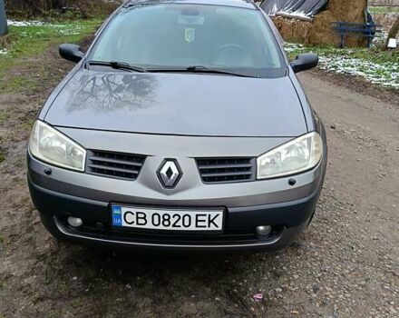 Серый Рено Меган, объемом двигателя 1.6 л и пробегом 280 тыс. км за 5300 $, фото 1 на Automoto.ua