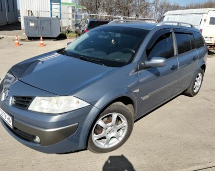 Серый Рено Меган, объемом двигателя 1.6 л и пробегом 236 тыс. км за 5200 $, фото 1 на Automoto.ua