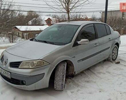 Сірий Рено Меган, об'ємом двигуна 1.6 л та пробігом 186 тис. км за 4500 $, фото 1 на Automoto.ua