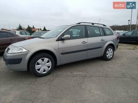 Серый Рено Меган, объемом двигателя 1.6 л и пробегом 215 тыс. км за 5700 $, фото 1 на Automoto.ua