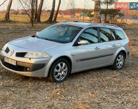 Серый Рено Меган, объемом двигателя 1.6 л и пробегом 263 тыс. км за 4950 $, фото 1 на Automoto.ua