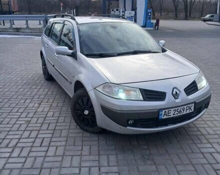 Серый Рено Меган, объемом двигателя 1.6 л и пробегом 216 тыс. км за 4500 $, фото 1 на Automoto.ua