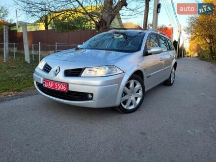 Серый Рено Меган, объемом двигателя 1.6 л и пробегом 182 тыс. км за 5700 $, фото 1 на Automoto.ua