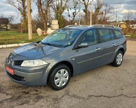 Серый Рено Меган, объемом двигателя 1.6 л и пробегом 107 тыс. км за 6999 $, фото 1 на Automoto.ua