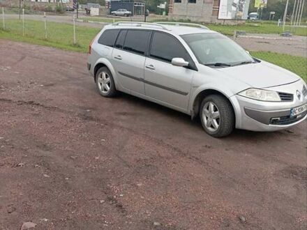 Серый Рено Меган, объемом двигателя 1.6 л и пробегом 286 тыс. км за 5000 $, фото 1 на Automoto.ua