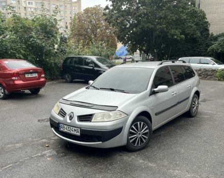 Серый Рено Меган, объемом двигателя 1.5 л и пробегом 300 тыс. км за 4800 $, фото 1 на Automoto.ua