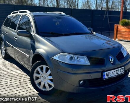 Серый Рено Меган, объемом двигателя 2 л и пробегом 206 тыс. км за 5299 $, фото 1 на Automoto.ua