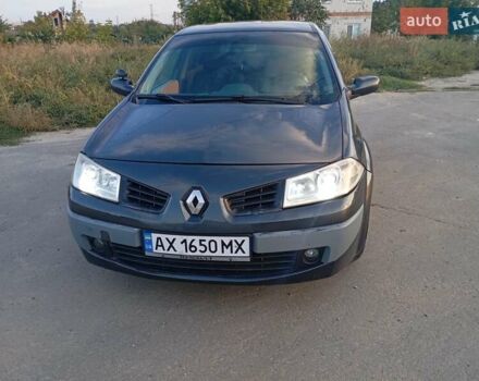 Серый Рено Меган, объемом двигателя 1.6 л и пробегом 220 тыс. км за 4700 $, фото 1 на Automoto.ua