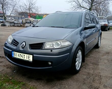Серый Рено Меган, объемом двигателя 1.6 л и пробегом 280 тыс. км за 5000 $, фото 1 на Automoto.ua