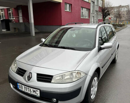 Серый Рено Меган, объемом двигателя 1.6 л и пробегом 241 тыс. км за 5300 $, фото 1 на Automoto.ua