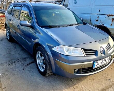 Серый Рено Меган, объемом двигателя 1.6 л и пробегом 230 тыс. км за 5500 $, фото 1 на Automoto.ua