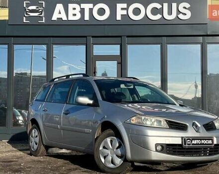 Сірий Рено Меган, об'ємом двигуна 1.6 л та пробігом 224 тис. км за 6490 $, фото 1 на Automoto.ua