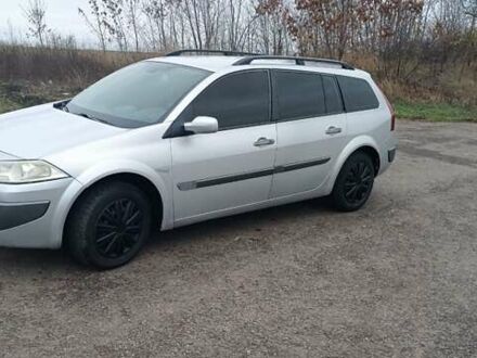 Серый Рено Меган, объемом двигателя 1.5 л и пробегом 381 тыс. км за 4300 $, фото 1 на Automoto.ua