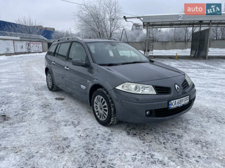 Серый Рено Меган, объемом двигателя 1.6 л и пробегом 235 тыс. км за 4900 $, фото 1 на Automoto.ua