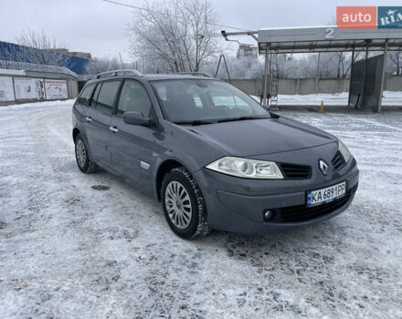Серый Рено Меган, объемом двигателя 1.6 л и пробегом 235 тыс. км за 4900 $, фото 1 на Automoto.ua