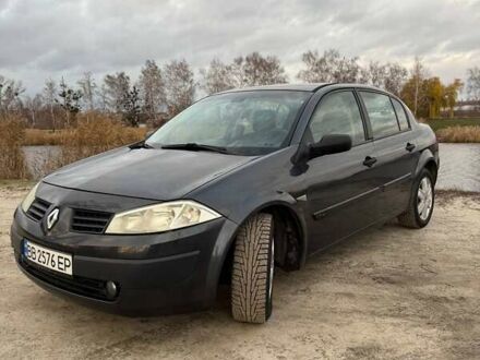 Серый Рено Меган, объемом двигателя 1.6 л и пробегом 217 тыс. км за 4500 $, фото 1 на Automoto.ua