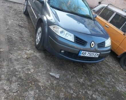Серый Рено Меган, объемом двигателя 1.6 л и пробегом 156 тыс. км за 5400 $, фото 1 на Automoto.ua