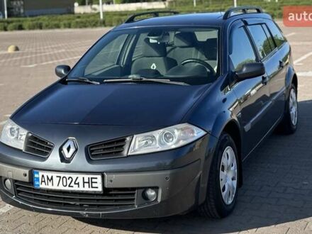 Рено Меган 2006 в Житомире на Automoto.ua Серый Рено Меган, объемом двигателя 1.5 л и пробегом 267 тыс. км за 4200 $, фото 1 на Automoto.ua