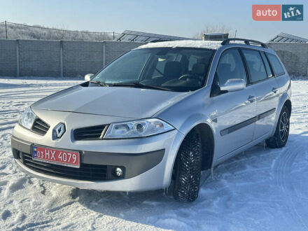 Серый Рено Меган, объемом двигателя 1.6 л и пробегом 213 тыс. км за 5150 $, фото 1 на Automoto.ua