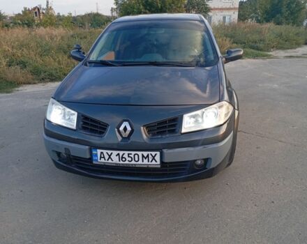 Серый Рено Меган, объемом двигателя 1.6 л и пробегом 220 тыс. км за 4700 $, фото 1 на Automoto.ua