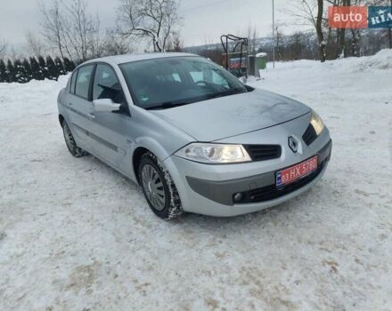 Серый Рено Меган, объемом двигателя 1.6 л и пробегом 178 тыс. км за 4400 $, фото 1 на Automoto.ua