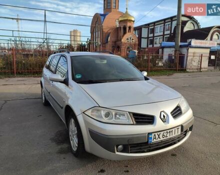 Серый Рено Меган, объемом двигателя 1.6 л и пробегом 267 тыс. км за 4800 $, фото 1 на Automoto.ua