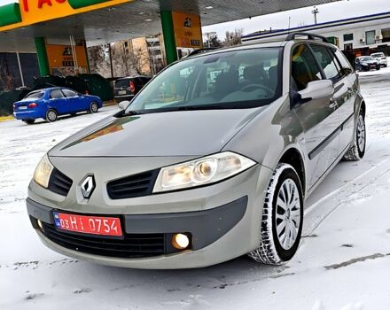 Сірий Рено Меган, об'ємом двигуна 1.6 л та пробігом 176 тис. км за 5500 $, фото 1 на Automoto.ua