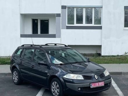 Сірий Рено Меган, об'ємом двигуна 1.6 л та пробігом 209 тис. км за 5499 $, фото 1 на Automoto.ua